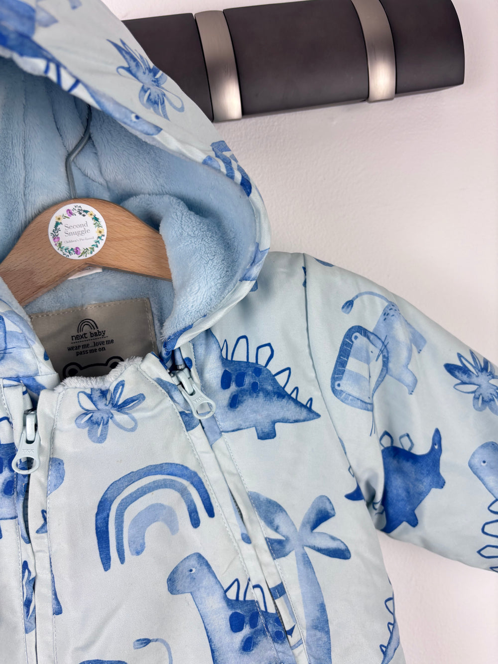 Next Dino Snowsuit 6-9 Months-Snow Suits-Second Snuggle Preloved