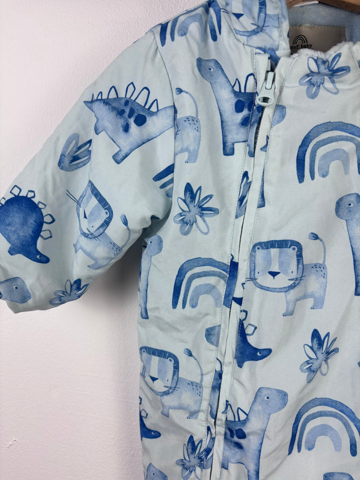 Next Dino Snowsuit 6-9 Months-Snow Suits-Second Snuggle Preloved