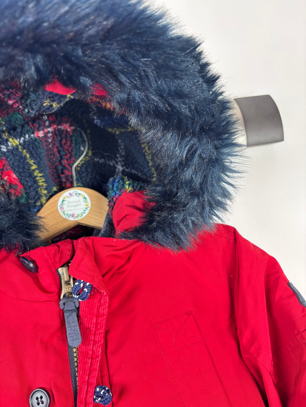 Next Red Parka 3-4 Years-Coats-Second Snuggle Preloved