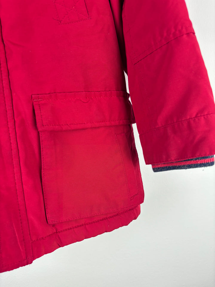 Next Red Parka 3-4 Years-Coats-Second Snuggle Preloved