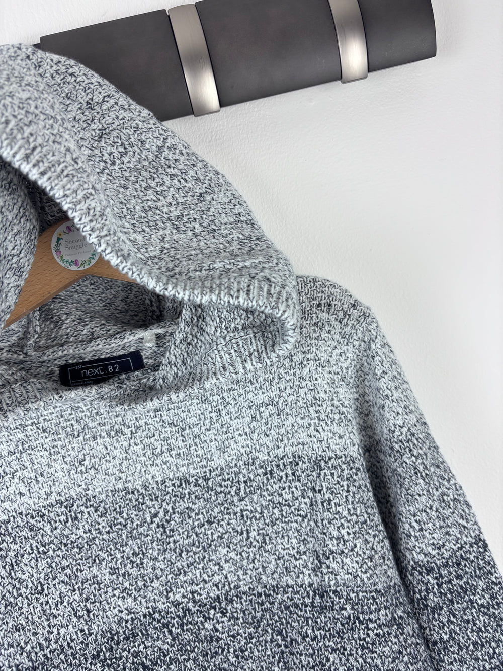 Next Ombre Knit Hoodie 6 Years-Hoodies-Second Snuggle Preloved