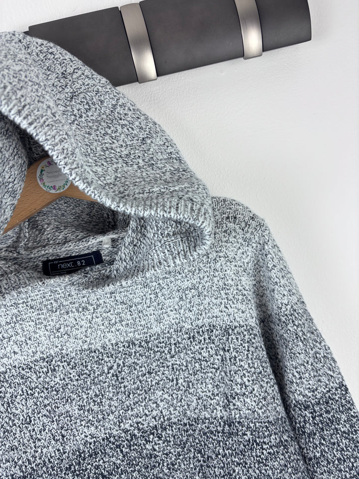 Next Ombre Knit Hoodie 6 Years-Hoodies-Second Snuggle Preloved