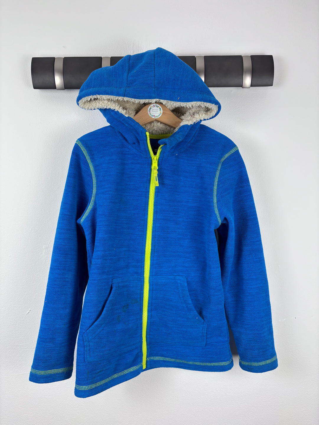 Mountain Warehouse Blue Fleece Hoodie 7-8 Years-Fleece-Second Snuggle Preloved