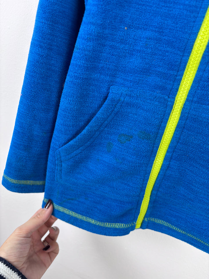 Mountain Warehouse Blue Fleece Hoodie 7-8 Years-Fleece-Second Snuggle Preloved