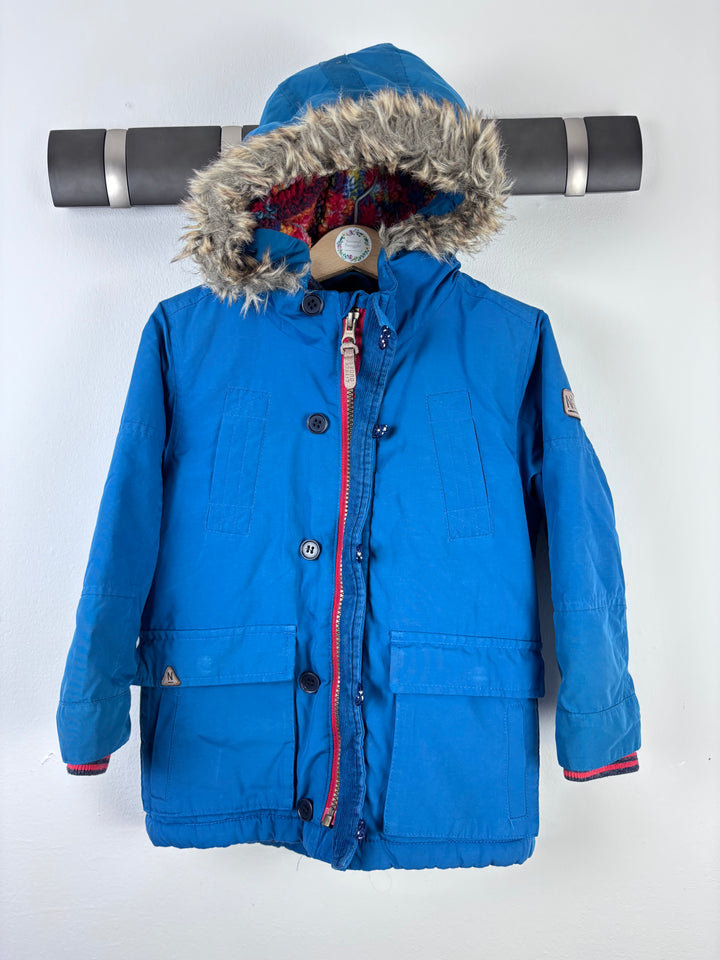 Next Blue Parka 3-4 Years-Coats-Second Snuggle Preloved