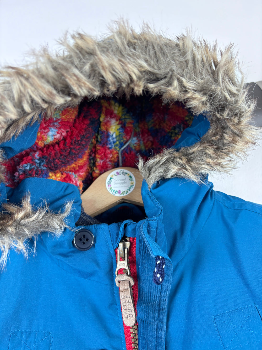 Next Blue Parka 3-4 Years-Coats-Second Snuggle Preloved