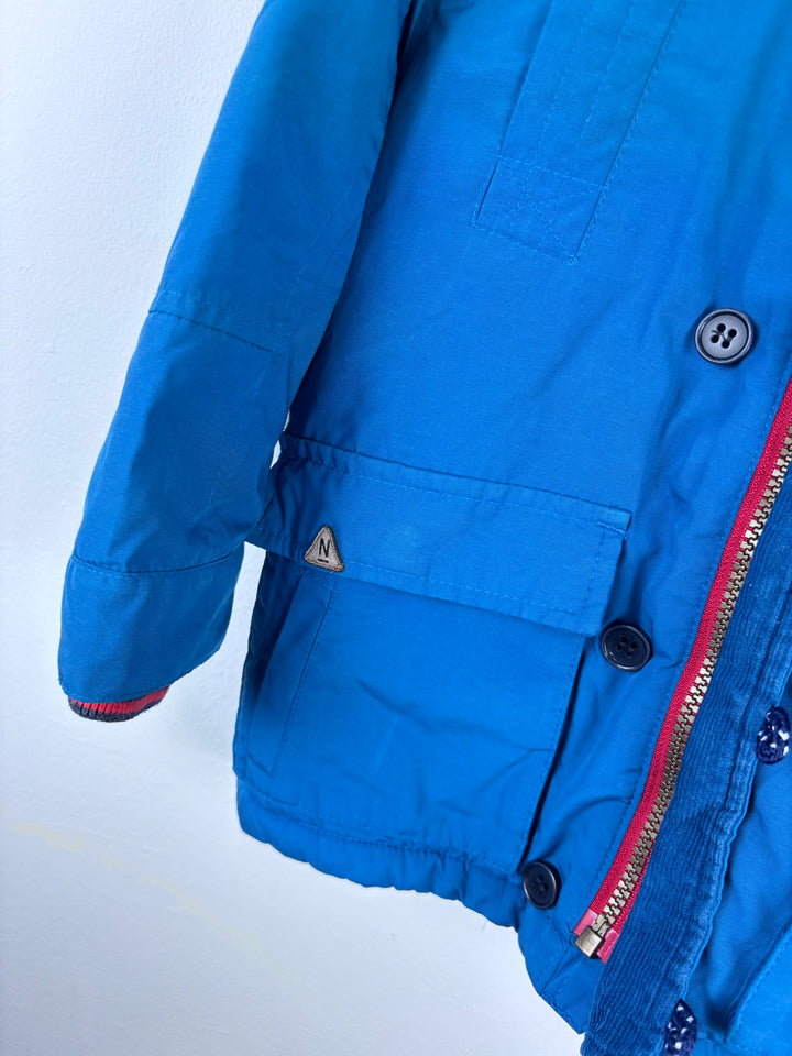 Next Blue Parka 3-4 Years-Coats-Second Snuggle Preloved