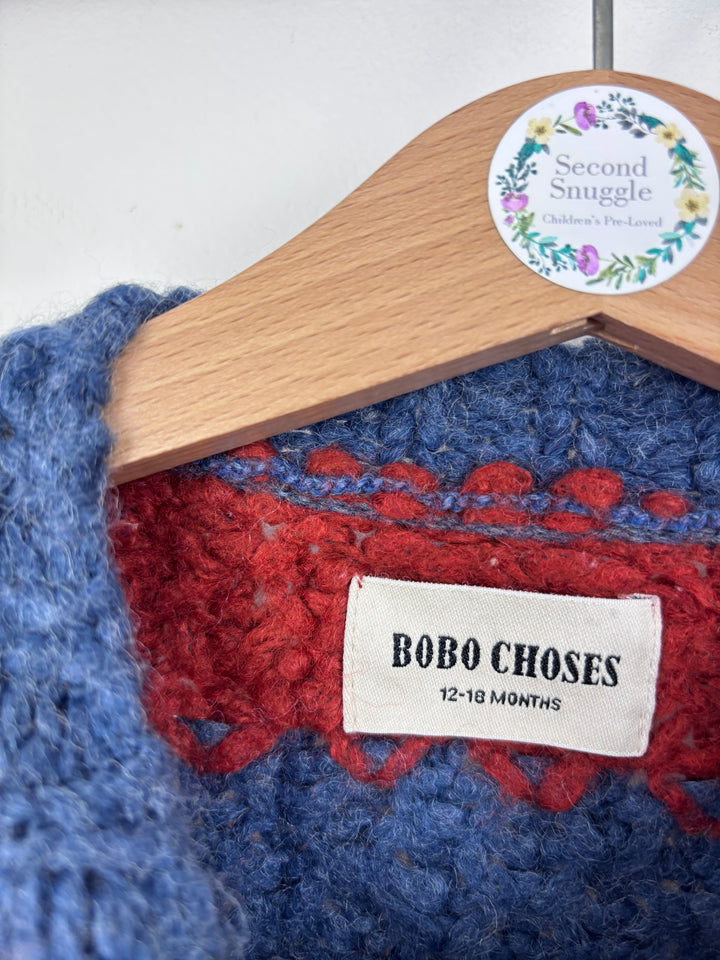 Bobo Choses Cardigan 12-18 Months-Cardigans-Second Snuggle Preloved