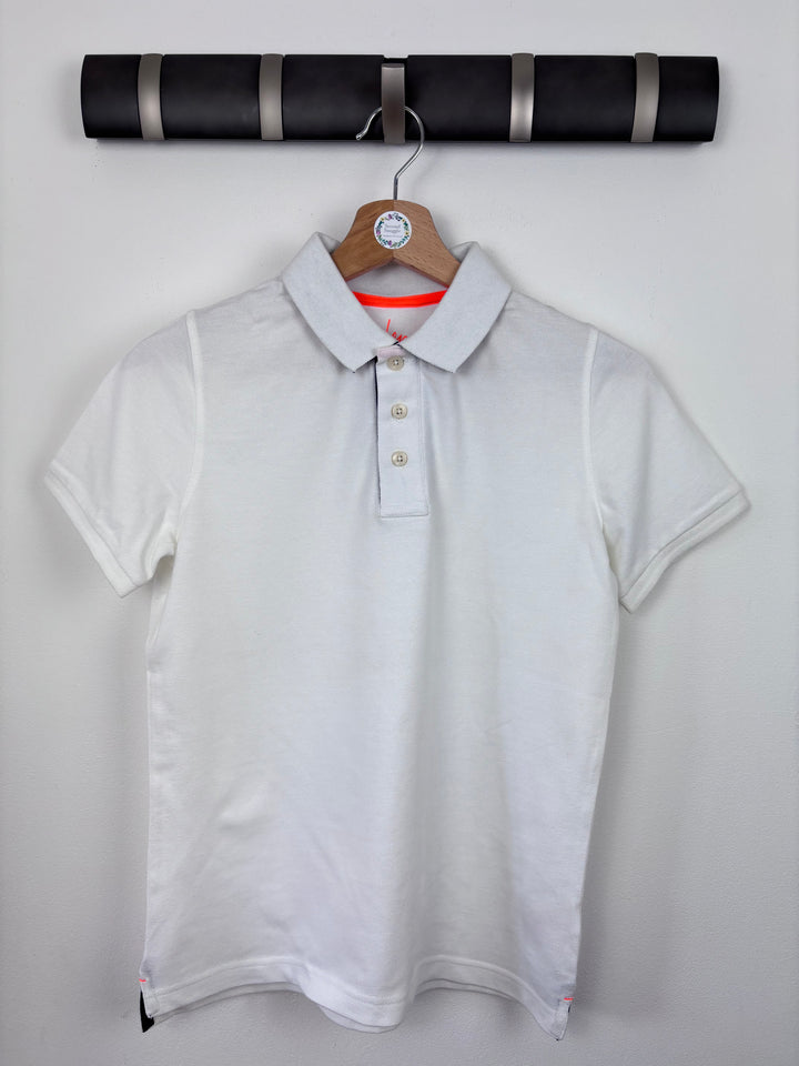 Boden White Polo Top 11-12 Years-Tops-Second Snuggle Preloved
