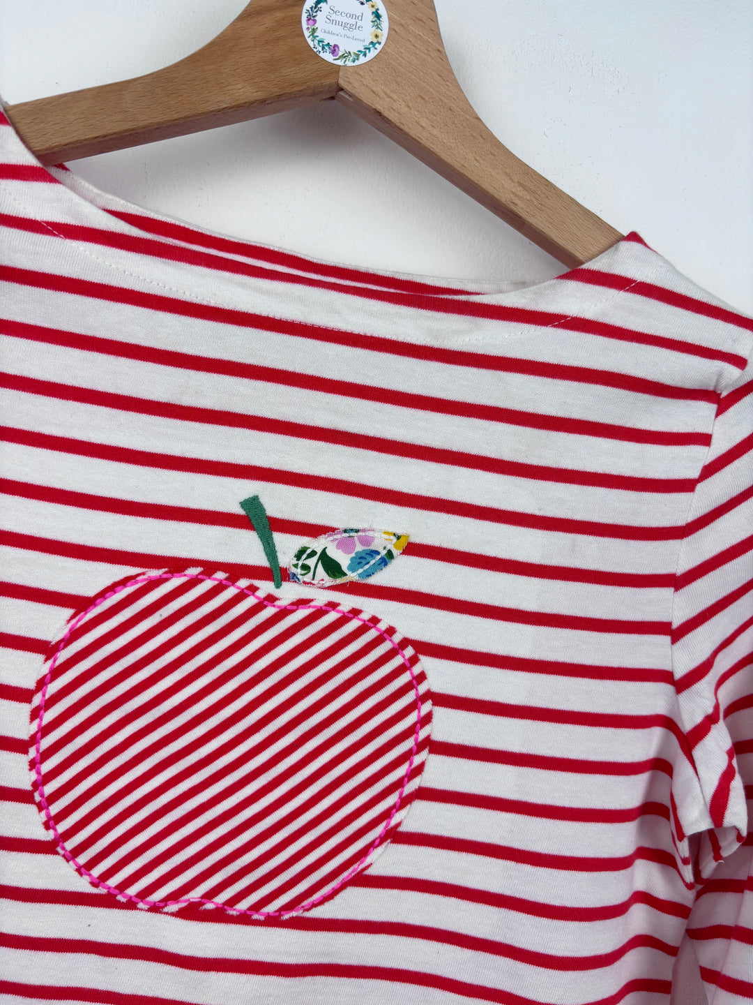 Mini Boden Long Sleeve Apple Top 11-12 Years-Tops-Second Snuggle Preloved
