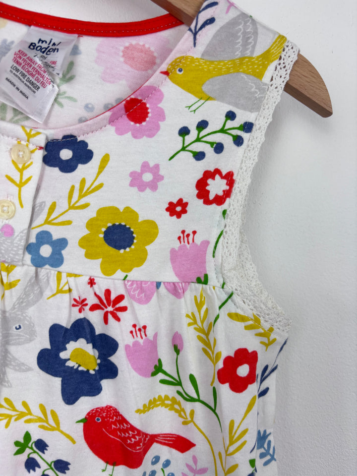 Mini Boden Floral Vest Top 7-8 Years-Tops-Second Snuggle Preloved