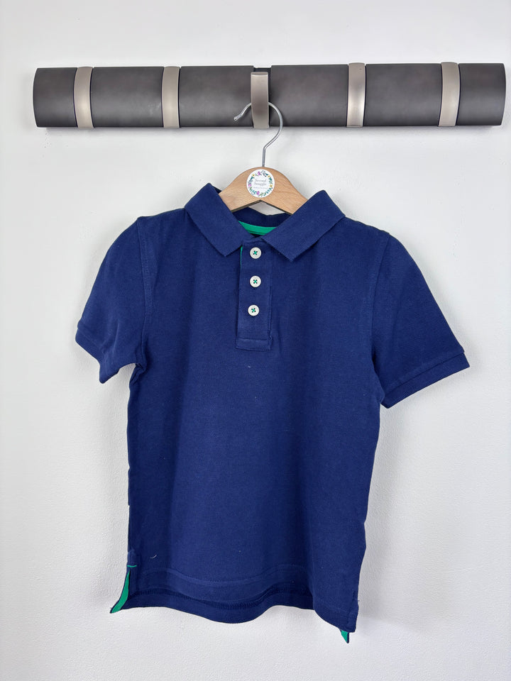 Boden Navy Polo Top 3-4 Years-Tops-Second Snuggle Preloved