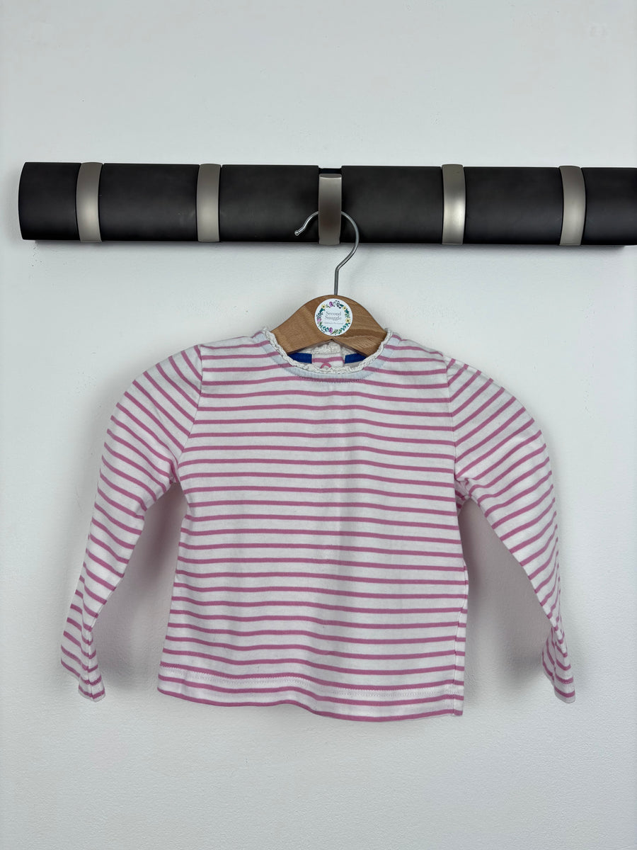 Baby Boden Stripe Top 3-6 Months-Tops-Second Snuggle Preloved