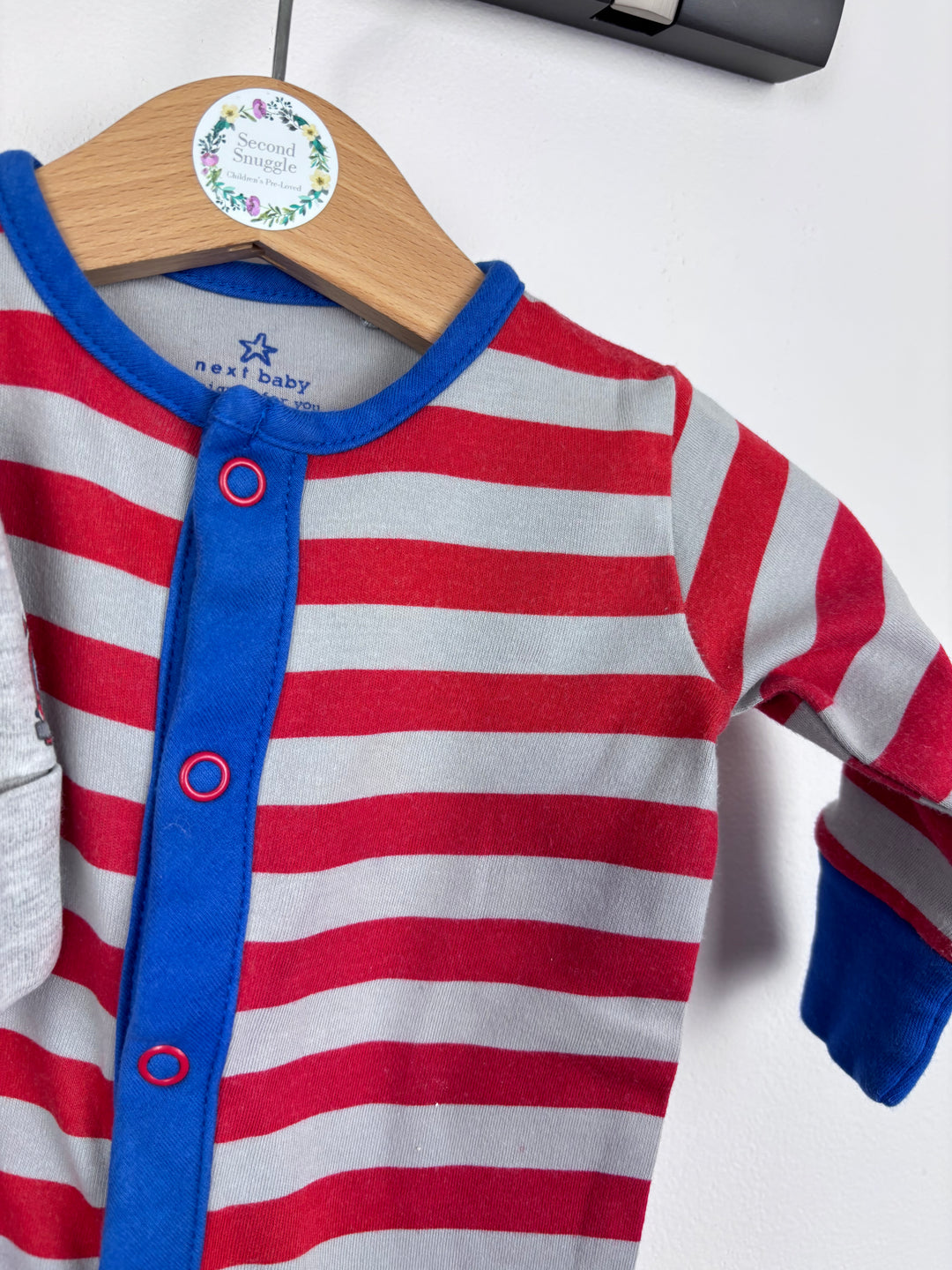 Next 2-Pack Sleepsuits First Size -Sleepsuits-Second Snuggle Preloved