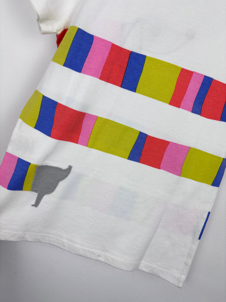 Mini Boden Stripe Sausage Dog T-Shirt 9–10 Years-Tops-Second Snuggle Preloved