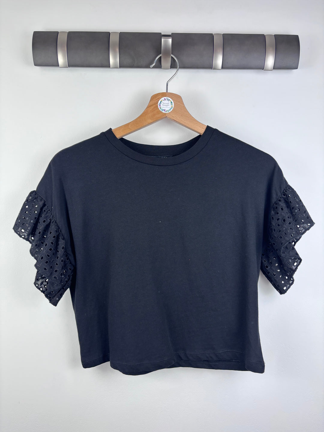 New Look Frill Sleeve Top 12-13 Years-Tops-Second Snuggle Preloved