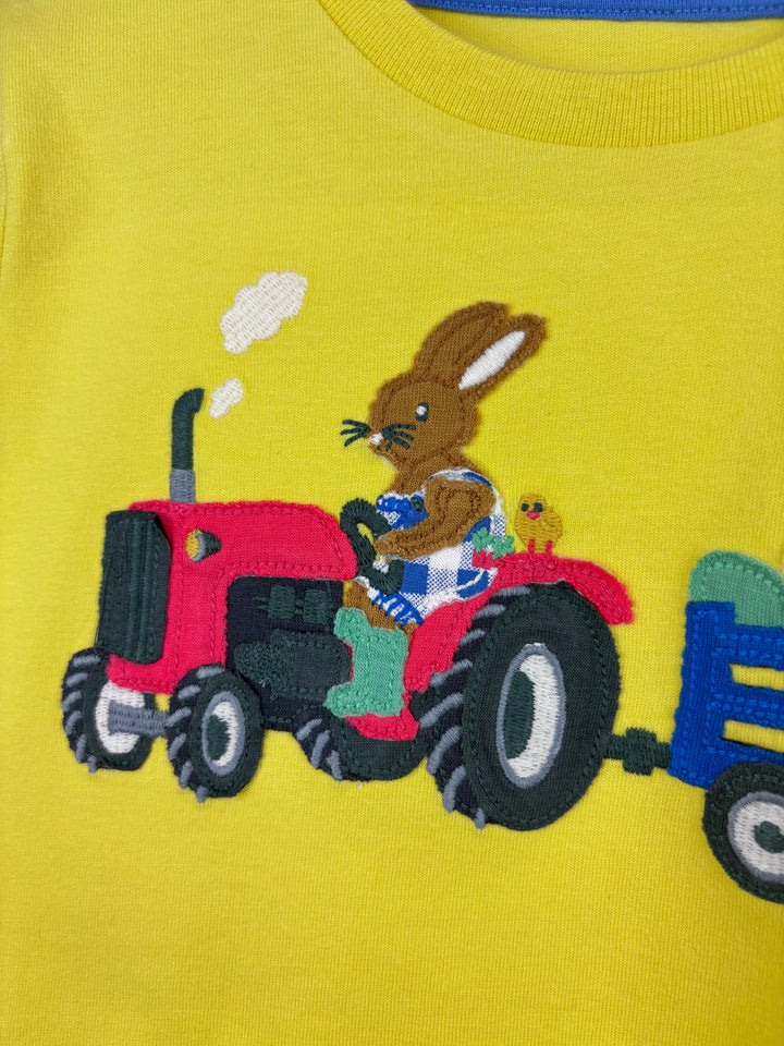 Mini Boden Tractor T Shirt Various Sizes-Tops-Second Snuggle Preloved