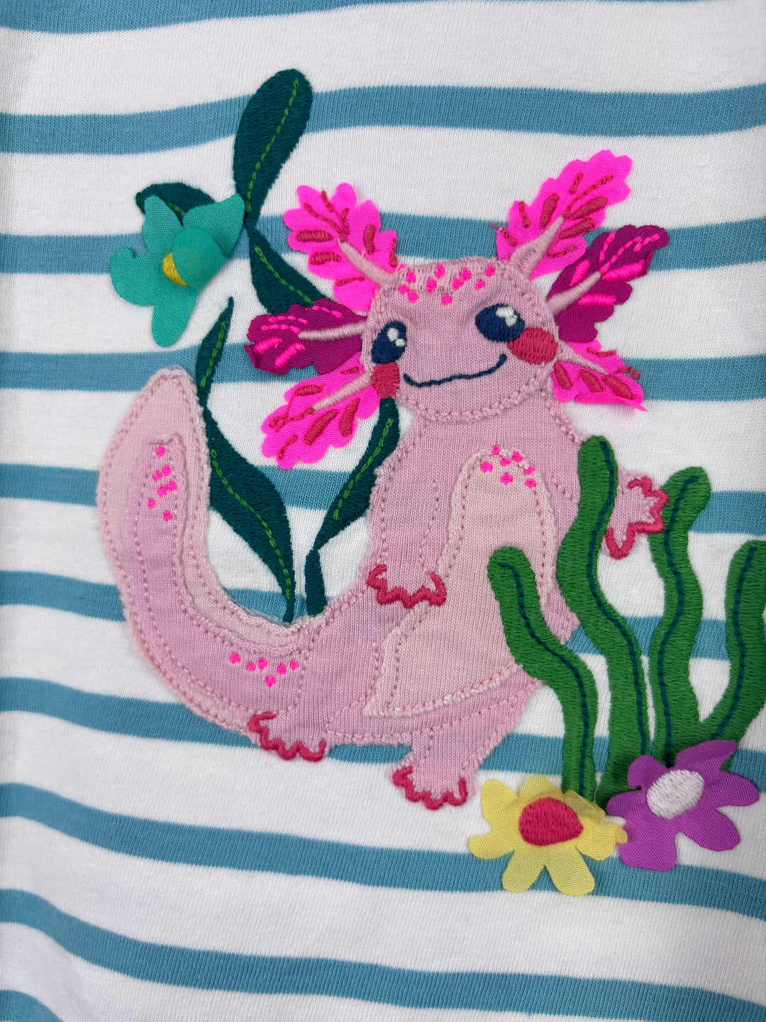 Mini Boden Axolotl Stripe Top Various Sizes-Tops-Second Snuggle Preloved