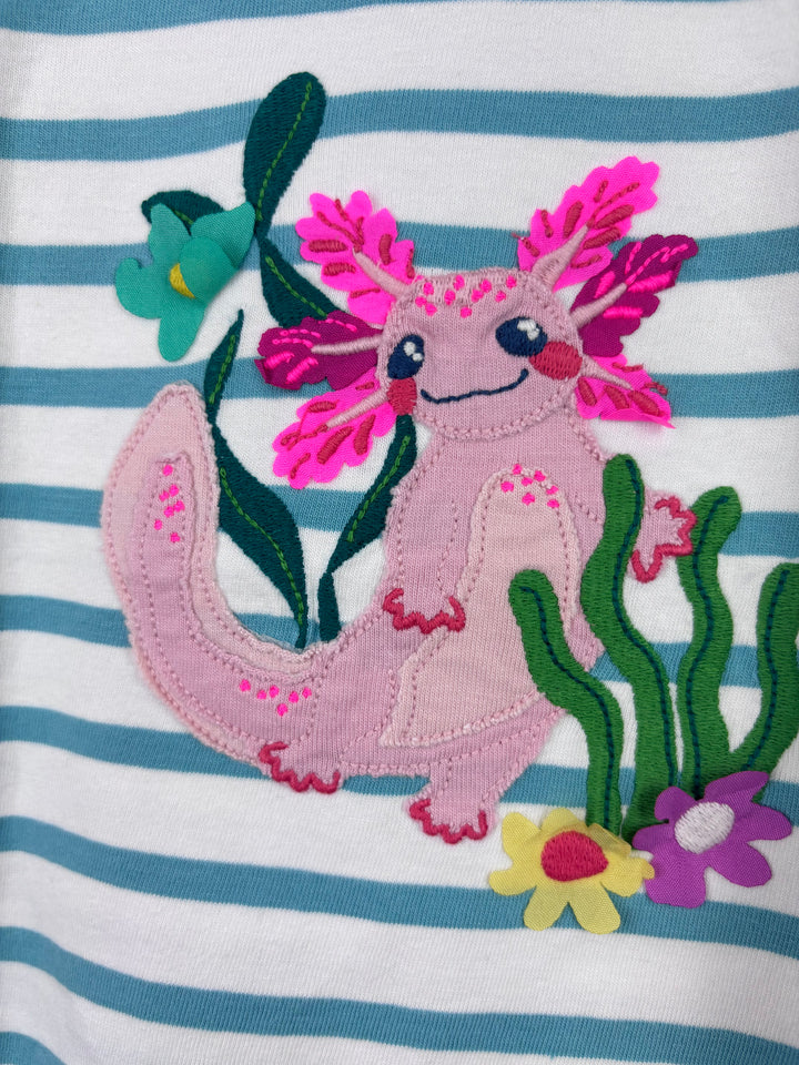 Mini Boden Axolotl Stripe Top Various Sizes-Tops-Second Snuggle Preloved