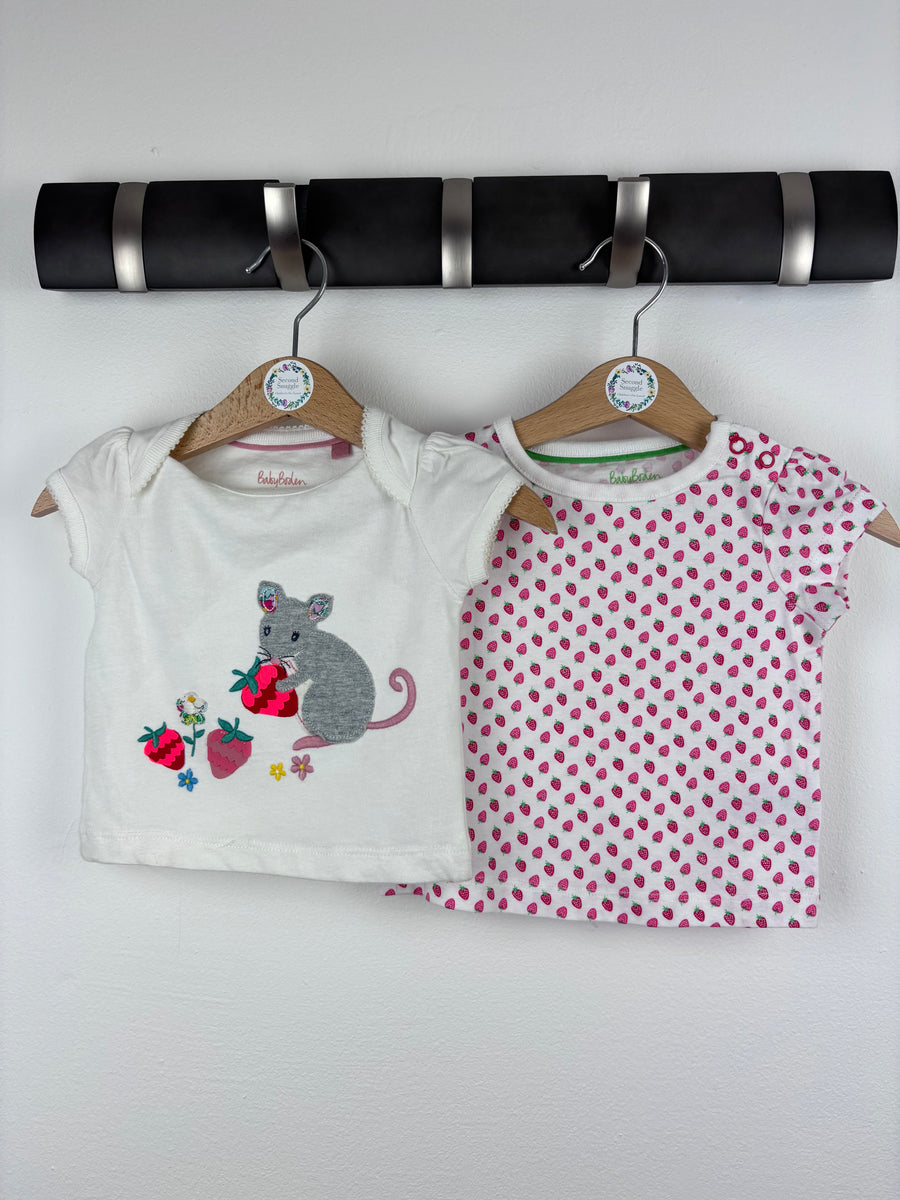 Baby Boden Mouse T Shirt Bundle 0-3 Months-Tops-Second Snuggle Preloved