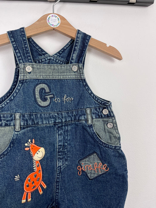 Cherokee 3-6 Months-Dungarees-Second Snuggle Preloved