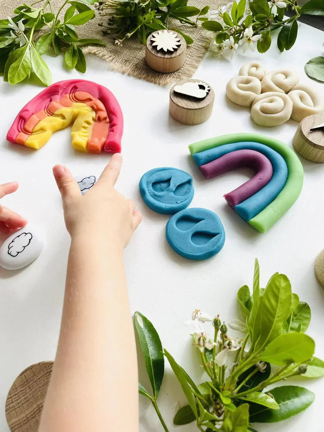 Spring Sensory Dough Fun Activities for Children