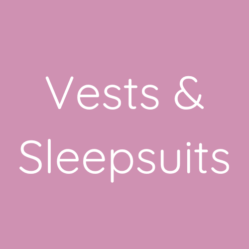 Second hand vests and sleepsuits