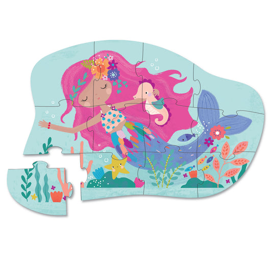 12 Piece Mini Puzzles - Mermaid Dreams-12 Piece Puzzles-Second Snuggle Preloved