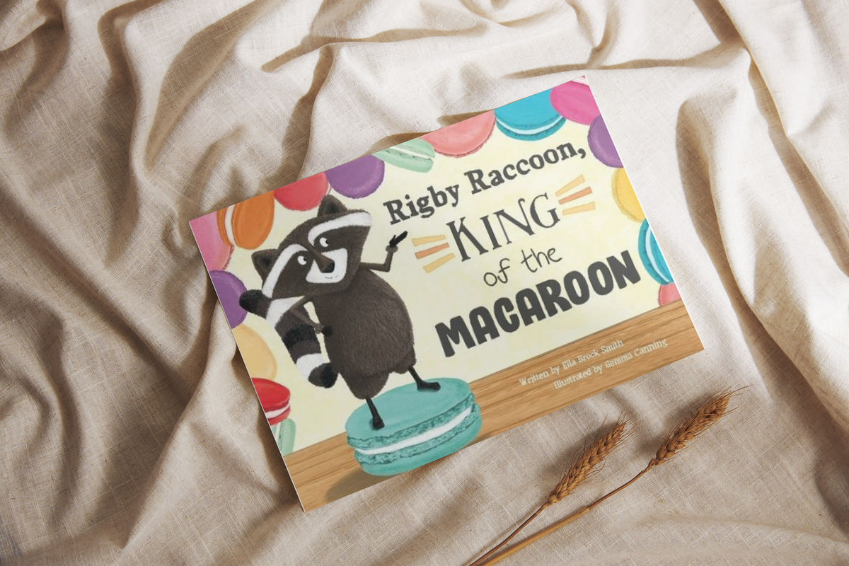 Rigby Raccoon - King Of The Macaroon Book-Books-Second Snuggle Preloved