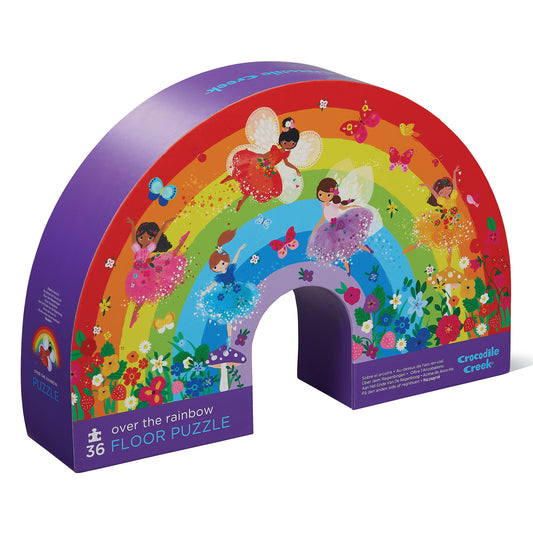 36 Piece Floor Puzzle - Over The Rainbow-36 Piece Puzzles-Second Snuggle Preloved
