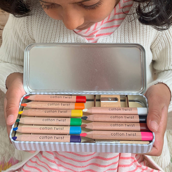 Jumbo Watercolour Pencils Tin-Crafting-Second Snuggle Preloved