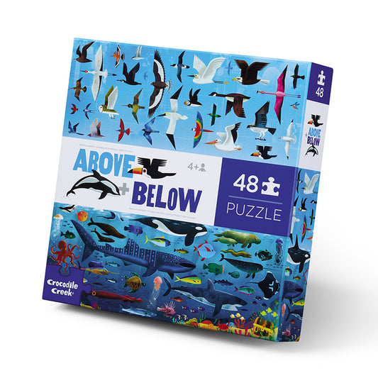 48 Piece Puzzle - Above & Below - Sea & Sky-48 Piece Puzzles-Second Snuggle Preloved