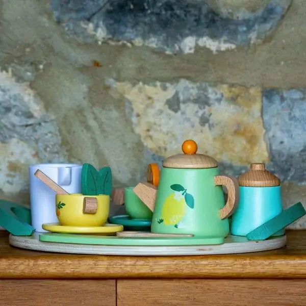 Vintage Afternoon Tea Set-Wooden Toys-Second Snuggle Preloved