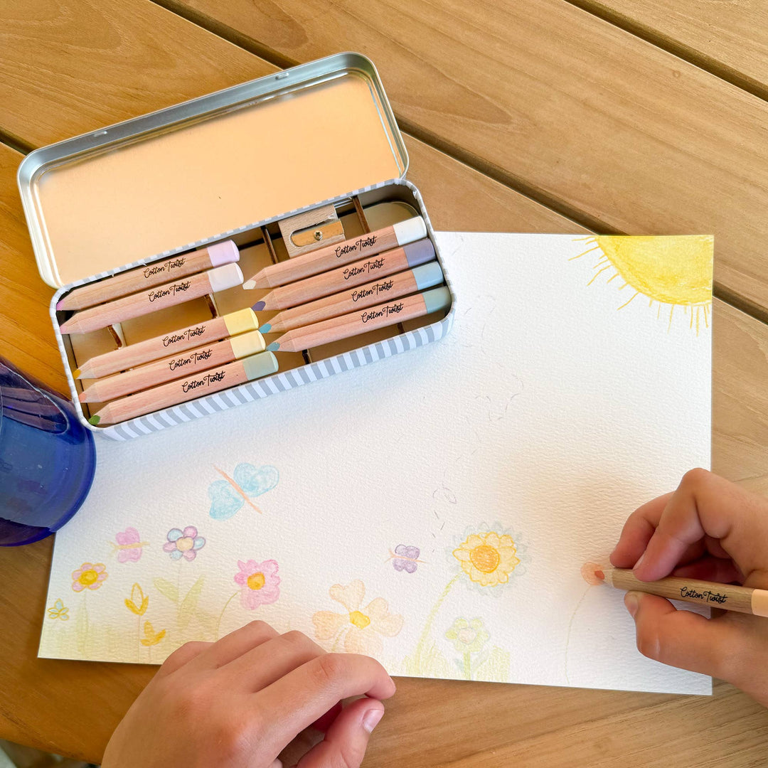 Pastel Watercolour Pencils Set-Crafting-Second Snuggle Preloved