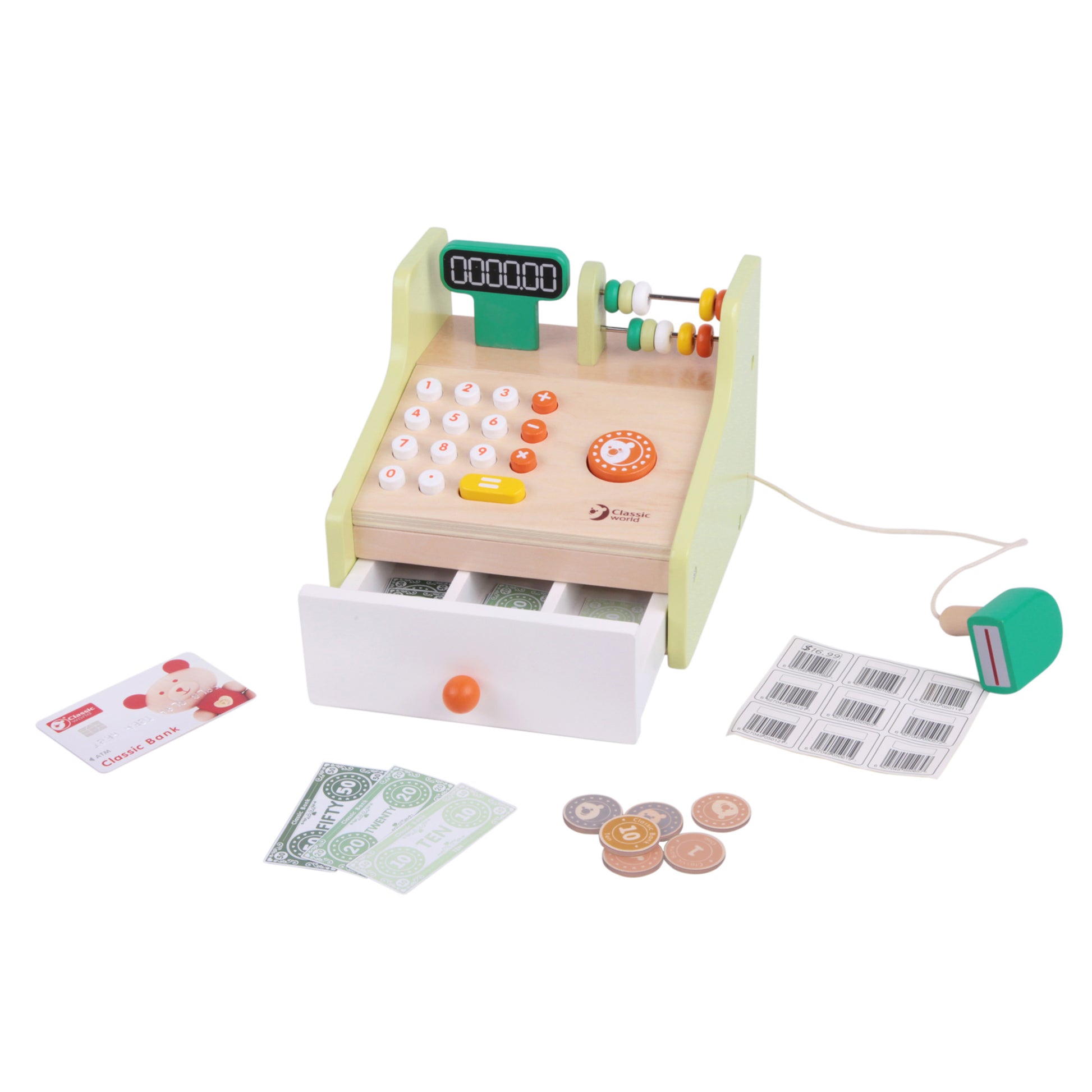 Cash Register-Wooden Toys-Second Snuggle Preloved