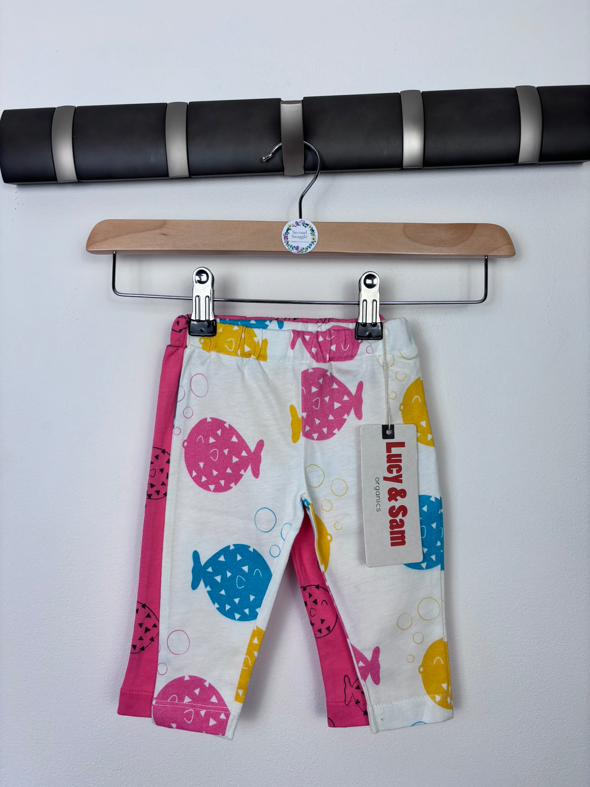 Lucy & Sam Finding Fugu 2 Pack Leggings 0-3 Months-Leggings-Second Snuggle Preloved