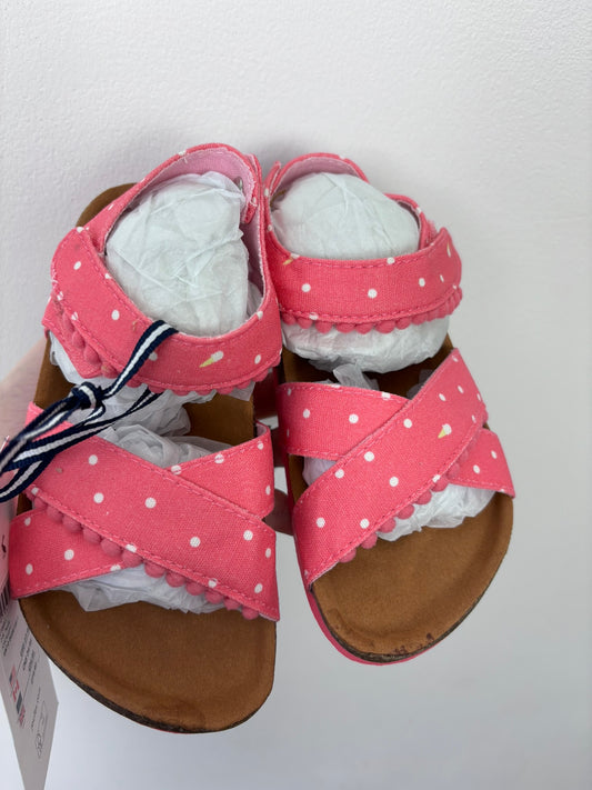 Joules Pink Spot Sandals-Shoes-Second Snuggle Preloved
