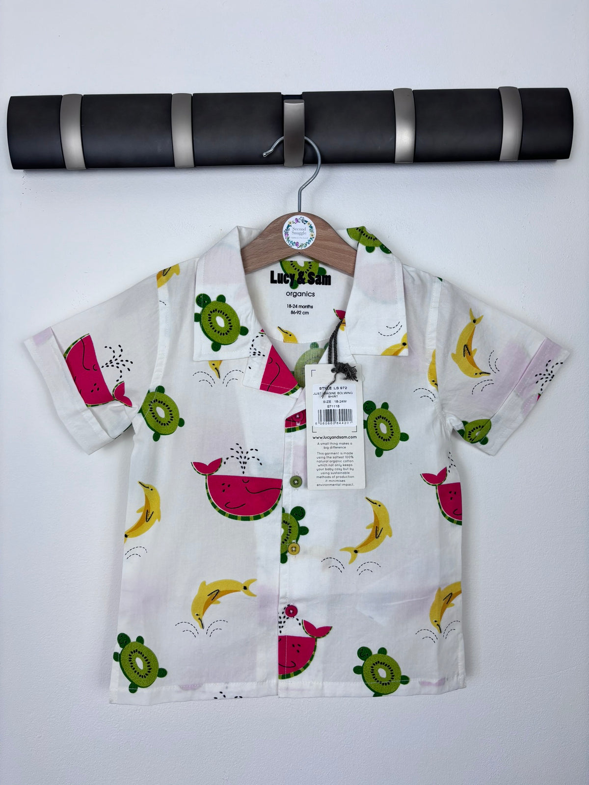 Lucy & Sam Just Imagine Bowling Shirt-Shirts-Second Snuggle Preloved