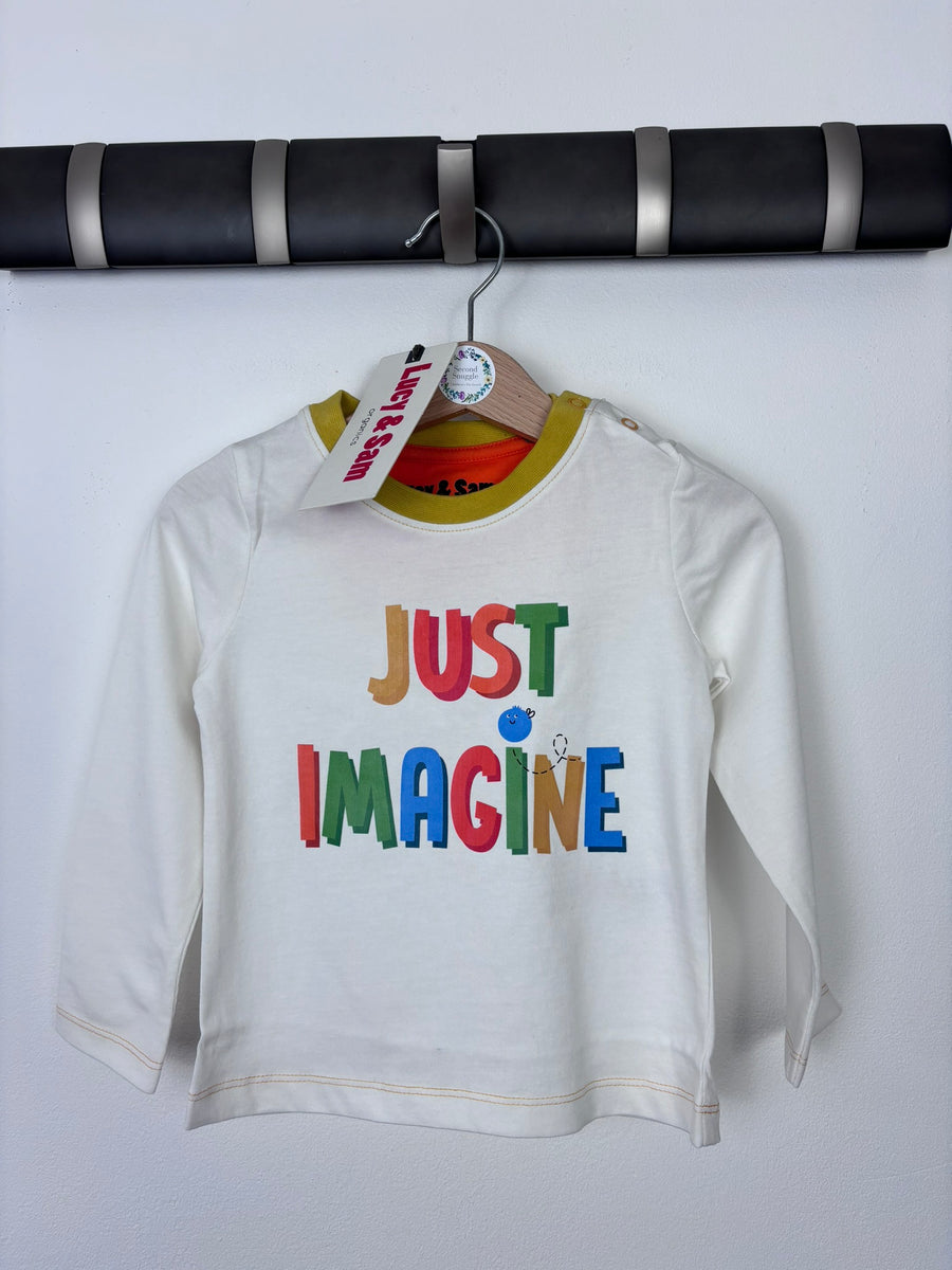 Lucy & Sam Just Imagine Top 9-12 Months-Tops-Second Snuggle Preloved