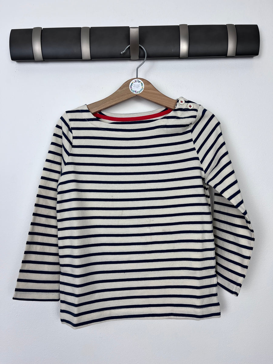Mini Boden Long Sleeve Breton 4-5 Years-Tops-Second Snuggle Preloved