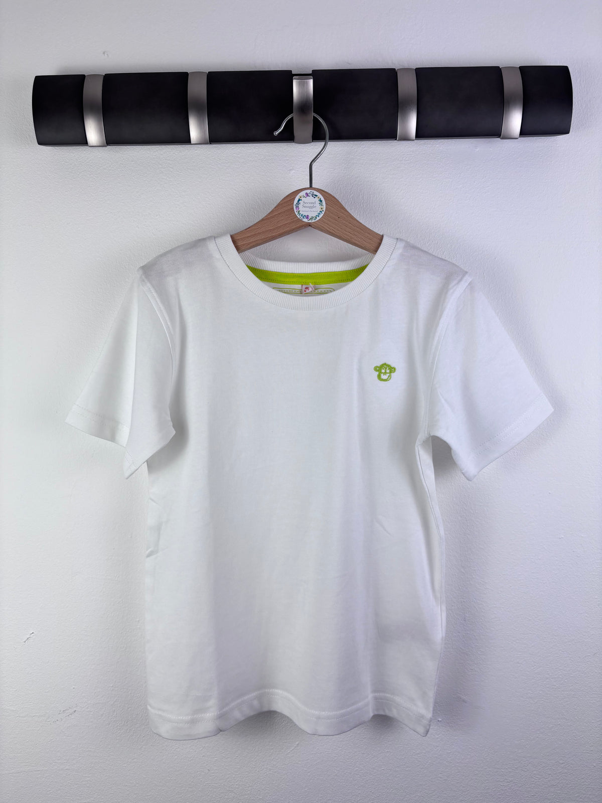 Ex Blue Zoo White Short Sleeve T-Shirt-Tops-Second Snuggle Preloved