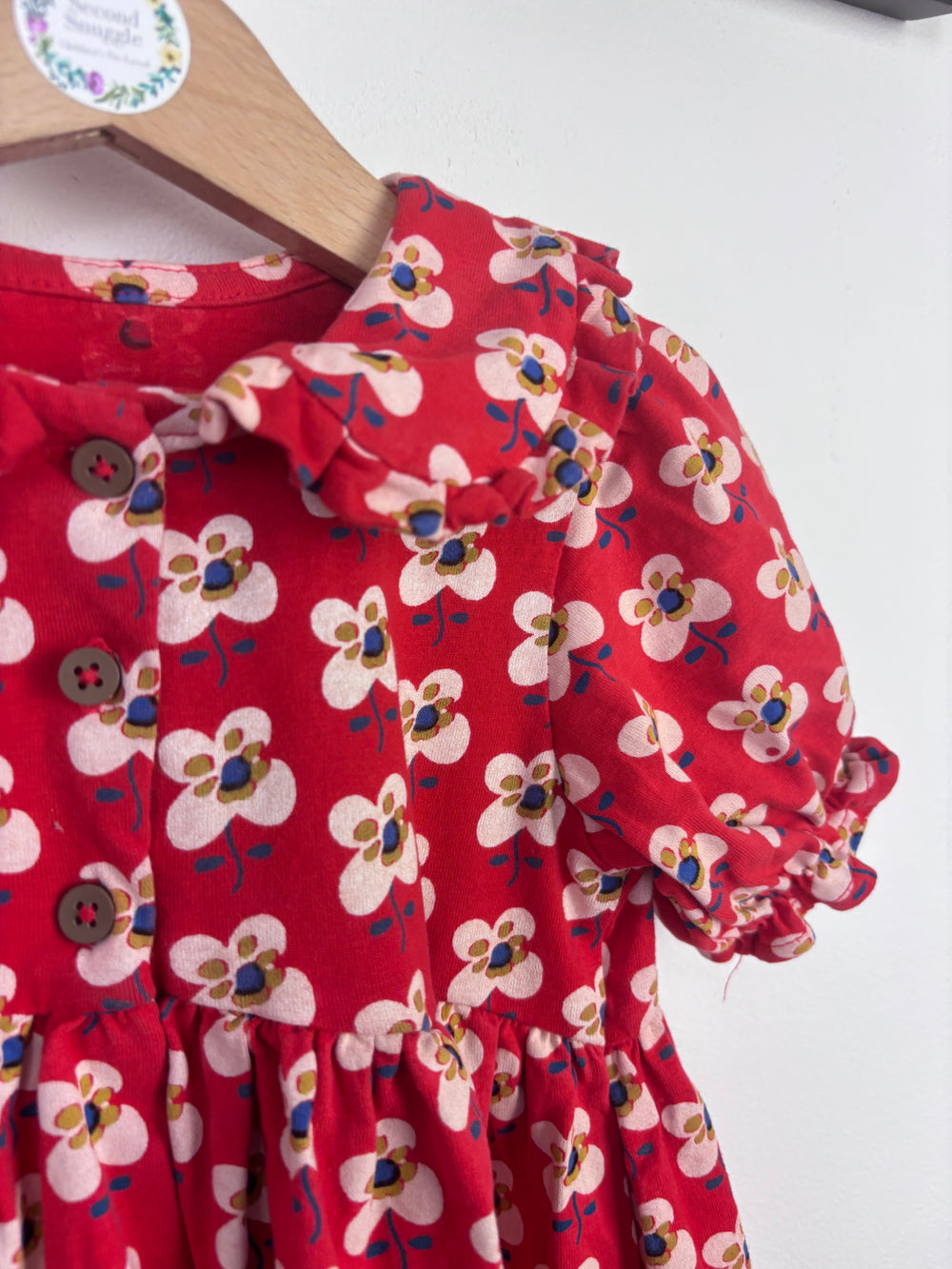 Next Floral Dress 18-24 Months-Dresses-Second Snuggle Preloved