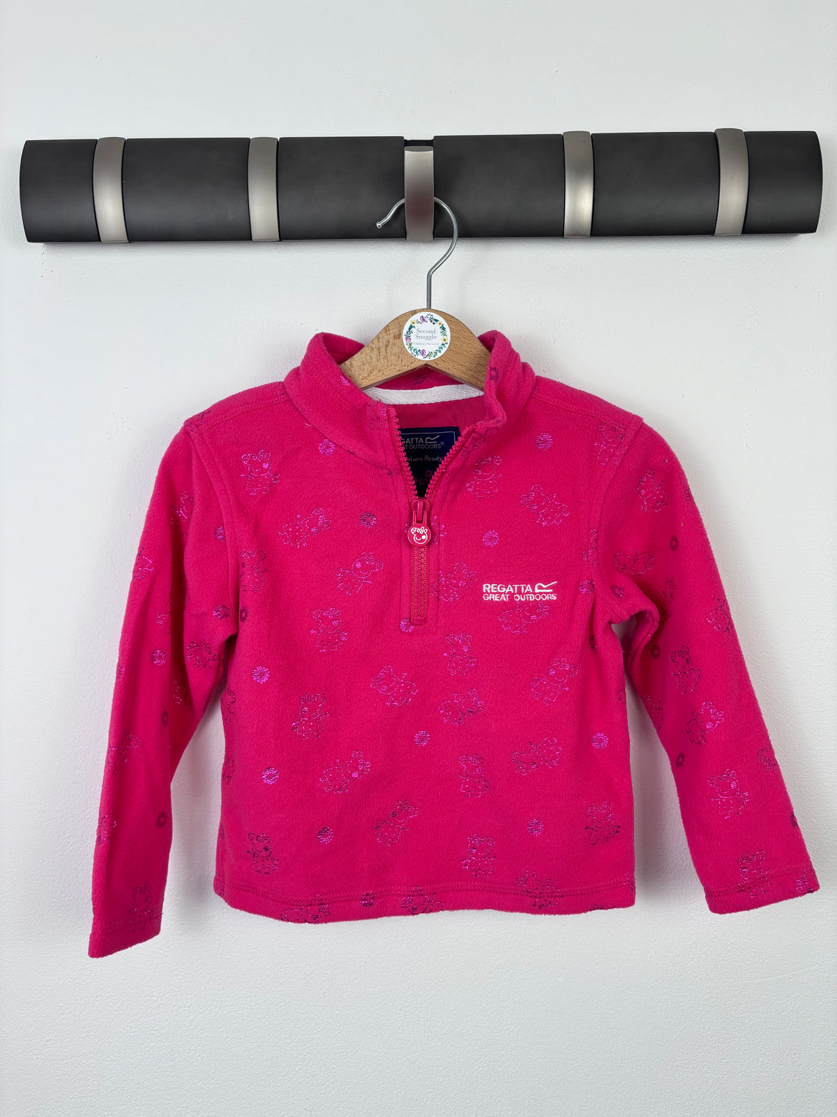 Regatta Pink Fleece Pullover Peppa Pig-Fleeces-Second Snuggle Preloved