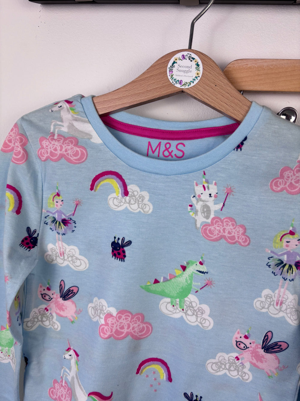 M&S Night Clothes Set 18-24 Months-Night Wear-Second Snuggle Preloved