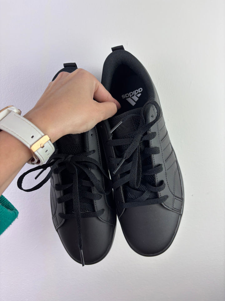 Adidas Black Trainers New In Box UK 7.5