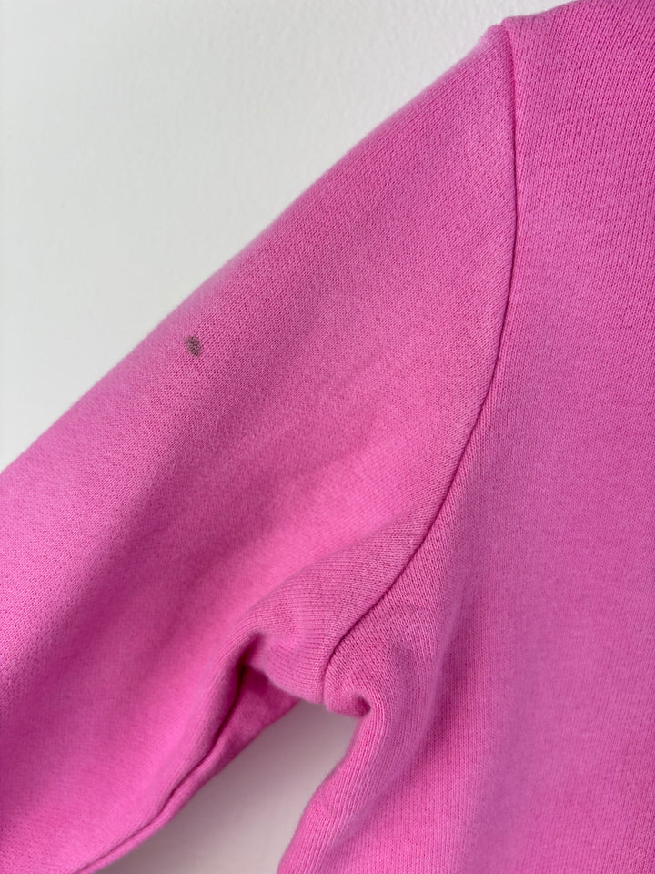 Joules Pink Zip Hoodie Logo Detail 6 Years-Hoodies-Second Snuggle Preloved