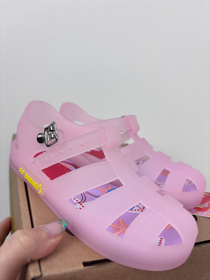 Go Bananas Pink Jelly Shoe EU 28 UK 10-Shoes-Second Snuggle Preloved