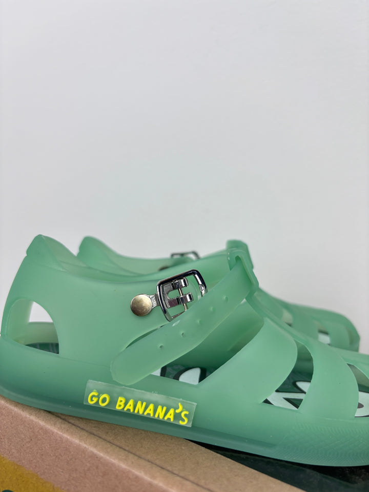 Go Bananas Green Jelly Shoe EU 29 UK 11-shoe-Second Snuggle Preloved