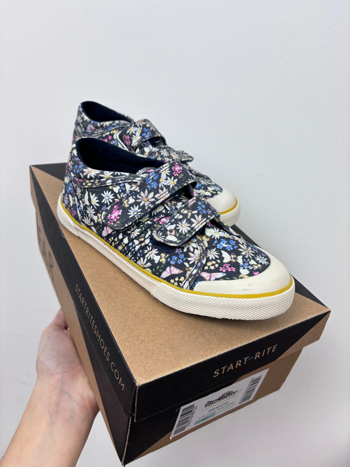 Start Rite Meadow Floral Canvas Shoes-Shoes-Second Snuggle Preloved