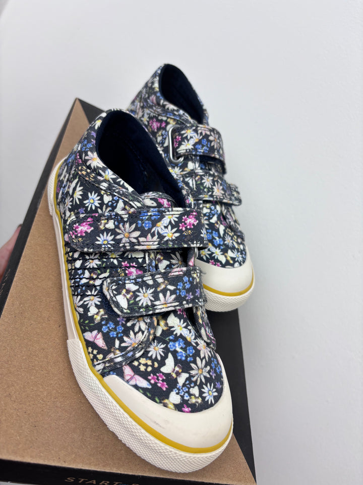 Start Rite Floral Canvas Shoes-Shoes-Second Snuggle Preloved
